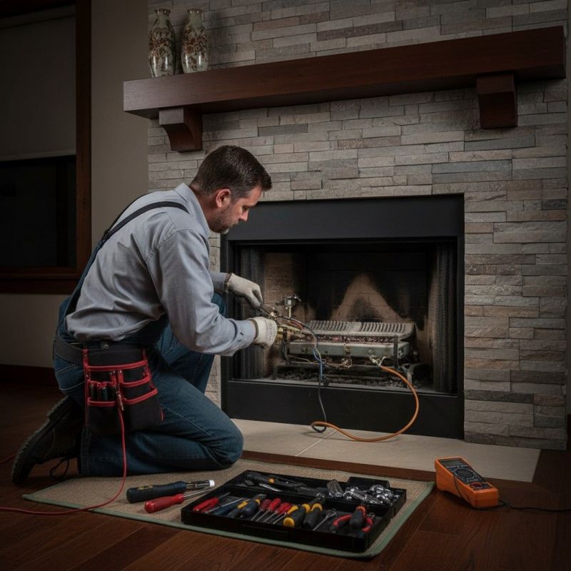 Local Fireplace Mantel Installation pros at work