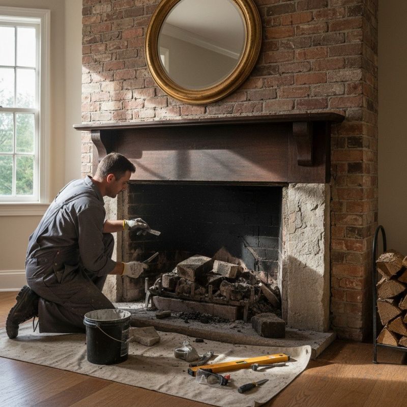 Fireplace Mantel Installation